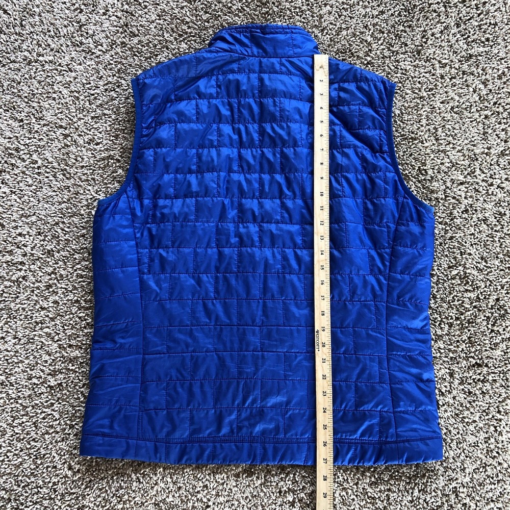 Patagonia Nano Puff Vest Mens L Blue Quilted Puffer Packable Hiking 84241 *2013* - Picture 5 of 8